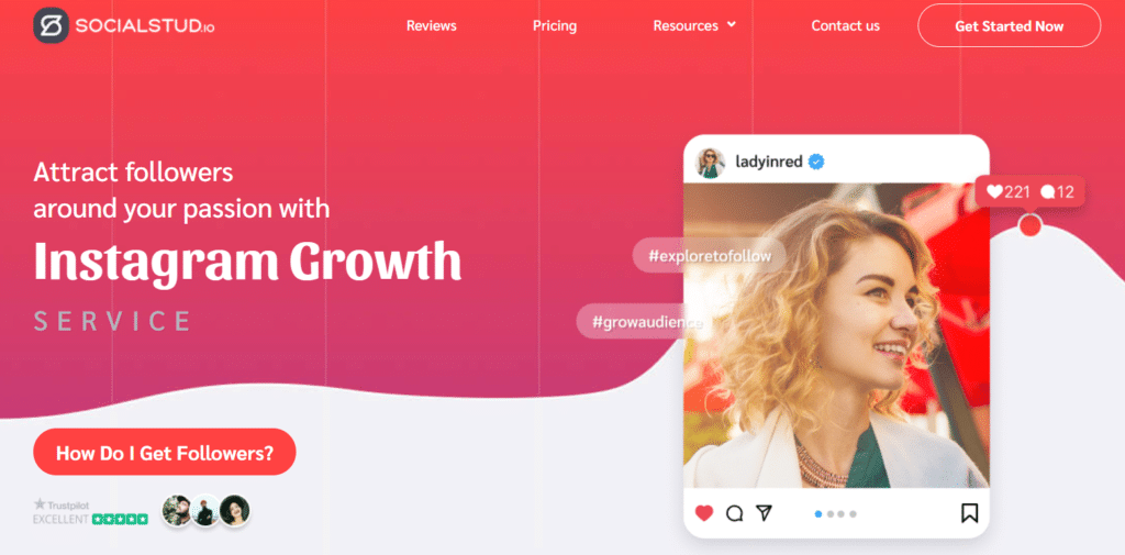 SocialStud.io Instagram Growth Service