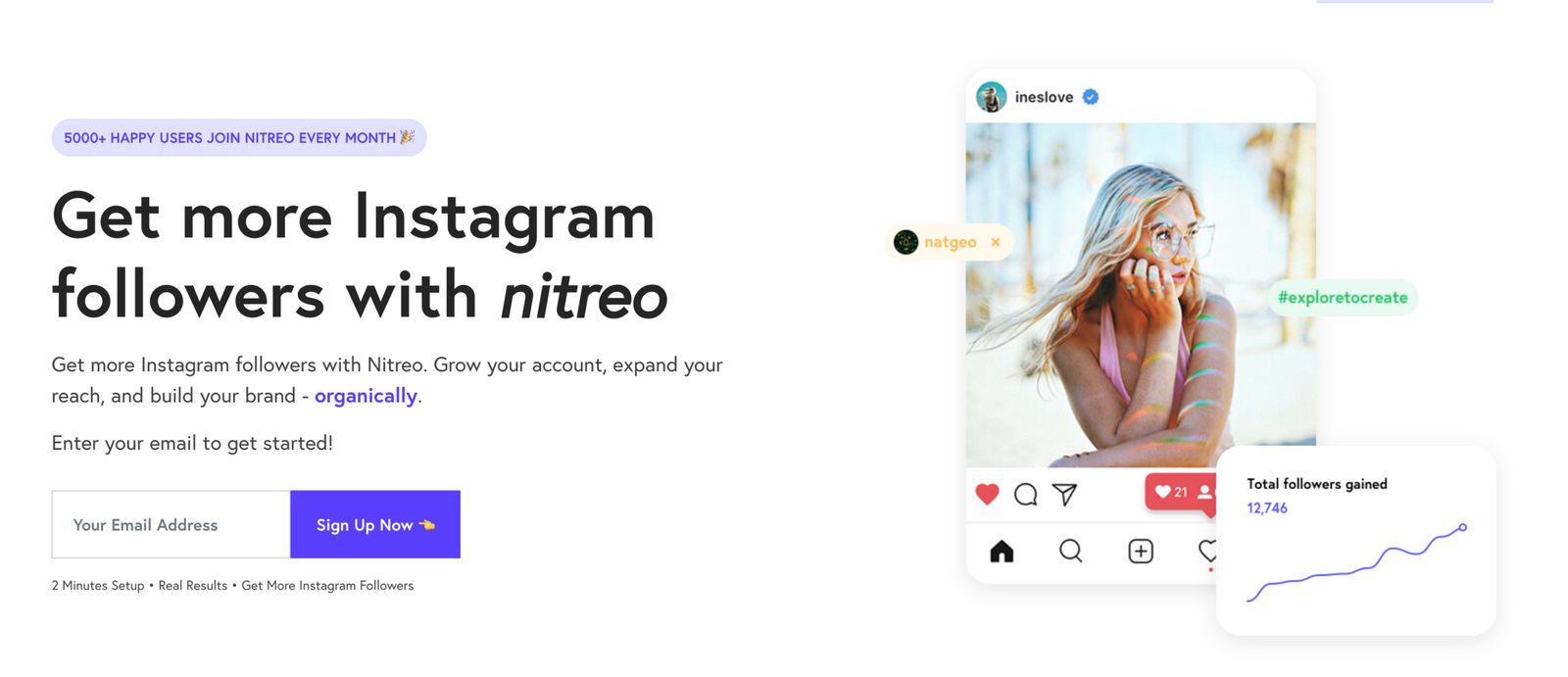 Nitreo homepage